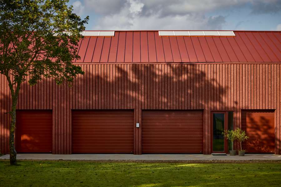 Ein Haus so rot, dass Snoopy davon „träumen“ würde,